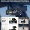 Vantrue N2X 2.7K Dash Cam Front and Inside, 5G WiFi Dual Dash Camera for Car with HDR IR Night Vision, STARVIS 2, GPS, 2.5K/60FPS, G-Sensor, 24/7 Parking Mode, Voice Control, Support 512GB Max