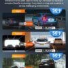 Vantrue N4S 3 Channel Front Inside Rear Dash Cam, 2.7K+1440P+1440P WiFi Dash Camera w/PlatePix™, STARVIS 2 x HDR x IR Night Vision, Voice Control, GPS, 24/7 Parking Mode, Support 1TB Max