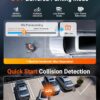 Vantrue N4S 3 Channel Front Inside Rear Dash Cam, 2.7K+1440P+1440P WiFi Dash Camera w/PlatePix™, STARVIS 2 x HDR x IR Night Vision, Voice Control, GPS, 24/7 Parking Mode, Support 1TB Max