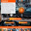 Vantrue N5 4 Channel WiFi 360° All Sides Dash Cam, STARVIS 2, IR Night Vision, 2.7K+1080P*3 Front Rear Inside Dashcam, Voice Control, GPS, 24 Hours Buffered Parking Mode Dash Camera, 512GB Max (N5)