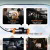 Vantrue N5S 4 Channel 360 Degree 2.7K Dash Cam, 4CH STARVIS 2 Night Vision, 2.7K+1080P*2+1440P Front Rear Inside Dashcam, 24/7 Buffered Parking Mode, WiFi, Voice Control, Dual GPS, Support 1TB Max