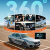 Vantrue N5S 4 Channel 360 Degree 2.7K Dash Cam, 4CH STARVIS 2 Night Vision, 2.7K+1080P*2+1440P Front Rear Inside Dashcam, 24/7 Buffered Parking Mode, WiFi, Voice Control, Dual GPS, Support 1TB Max