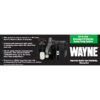 Wayne 50004-WYN1 1/2-HP 120 -Volt 85-Gallon Cast iron Submersible sump pump