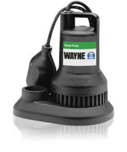Wayne 58366-WYN1 1/3-HP 120 -Volt 50-Gallon Thermoplastic Submersible sump pump