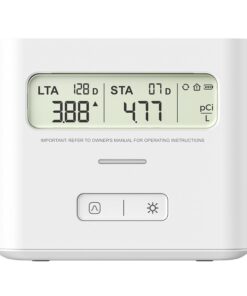 X-Sense Radon Detector, Simple Operation, No Extra Cost, Dual-Monitoring Mode with Informative LCD, Home Radon Test