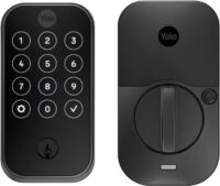 Yale Assure Lock 2 – Black Smart Lock for Front Door with Keypad and Adjustable Entry Codes (No Wi-Fi) and Deadbolt – Secure Keyless Entry Door Lock, YRD420-BLE-BSP
