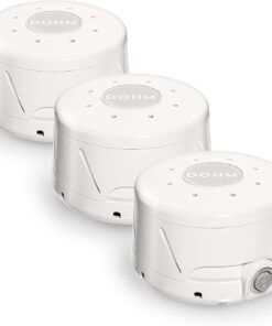 Yogasleep Dohm Classic (3 Pack) The Original White Noise Sound Machine, Soothing Natural Sounds from a Real Fan, Sleep Therapy for Adults & Baby, Noise Cancelling for Office Privacy & Meditation