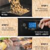 Z GRILLS Wood Pellet Grill Smoker with PID 3.0 Controller, 459 SQ.IN, 450°F Max Temperature, 8 in-1 BBQ Grill, LCD Screen, Meat Probes, Rain Cover, Backyard Camping Bake and Roast, 450E
