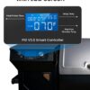 Z GRILLS Wood Pellet Grill Smoker with PID 3.0 Controller, 459 SQ.IN, 450°F Max Temperature, 8 in-1 BBQ Grill, LCD Screen, Meat Probes, Rain Cover, Backyard Camping Bake and Roast, 450E
