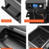 Z GRILLS ZPG-550B2 Wood Pellet Grill & Smoker with PID 3.0 Controller, 553 sq in Cooking Area, Meat Probe, Hopper Cleanout, 8 in 1 BBQ Grill Outdoor Auto Temperature Control, Black