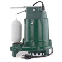 Zoeller 1052-0005 1/3-HP 115 -Volt 48-Gallon Cast iron Submersible sump pump