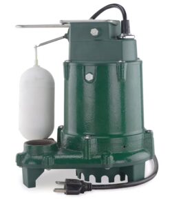 Zoeller 1052-0005 1/3-HP 115 -Volt 48-Gallon Cast iron Submersible sump pump