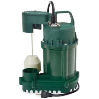 Zoeller 1073-0001 1/3-HP 115 -Volt 42-Gallon Cast iron Submersible sump pump