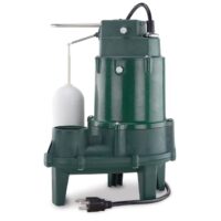 Zoeller 1263-0001 1/2-HP 115 -Volt 103-Gallon Cast iron Sewage sump pump