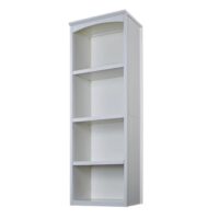 allen + roth Hartford Open shelves Tower unit White Solid Shelving Wood Closet System