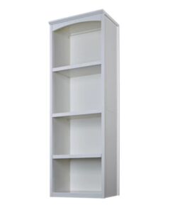 allen + roth Hartford Open shelves Tower unit White Solid Shelving Wood Closet System