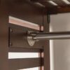 allen + roth Hartford Reach-in Tower system Java Ventilated Shelving Wood Closet System