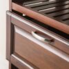 allen + roth Hartford Reach-in Tower system Java Ventilated Shelving Wood Closet System