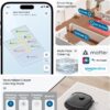 eufy Robot Vacuum E28, 20,000 Pa Suction, Roller Mop with HydroJet System, Portable Carpet for Deep Cleaning,All-in-One Robot Vacuum and Mop Combo, Zero-Tangling, Corner-to-Edge Cleaning (Upgraded)
