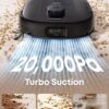 eufy Robot Vacuum E28, 20,000 Pa Suction, Roller Mop with HydroJet System, Portable Carpet for Deep Cleaning,All-in-One Robot Vacuum and Mop Combo, Zero-Tangling, Corner-to-Edge Cleaning (Upgraded)