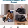 eufy Robot Vacuum E28, 20,000 Pa Suction, Roller Mop with HydroJet System, Portable Carpet for Deep Cleaning,All-in-One Robot Vacuum and Mop Combo, Zero-Tangling, Corner-to-Edge Cleaning (Upgraded)