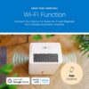 hOmeLabs Dehumidifier - Advanced Humidity & Moisture Control, Quiet, Efficient, Auto Shut-off, Ideal for Home, Basement, Office - 4,500 Sq Ft Wi-Fi (32 Pint MAX 80 Pint at 95°F, 90% RH)