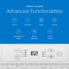 hOmeLabs Dehumidifier - Advanced Humidity & Moisture Control, Quiet, Efficient, Auto Shut-off, Ideal for Home, Basement, Office - 4,500 Sq Ft Wi-Fi (32 Pint MAX 80 Pint at 95°F, 90% RH)