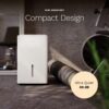 hOmeLabs Dehumidifier - Advanced Humidity & Moisture Control, Quiet, Efficient, Auto Shut-off, Ideal for Home, Basement, Office - 4,500 Sq Ft Wi-Fi (32 Pint MAX 80 Pint at 95°F, 90% RH)