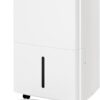 hOmeLabs Dehumidifier for Home, Office, Basements with Powerful Moisture Removal, Humidity Control, Auto Shut-off, Quiet Operation - 6,000 Sq Ft Rooms (40 Pint MAX 104 Pint at 95°F, 90% RH) with Pump