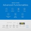 hOmeLabs Dehumidifier for Home, Office, Basements with Powerful Moisture Removal, Humidity Control, Auto Shut-off, Quiet Operation - 7,000 Sq Ft Wi-Fi (50 Pint MAX 120 Pint at 95°F, 90% RH)