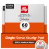 illy Coffee K Cup, Pods for Keurig Machines, Colombia Single Origin Roast, 100% Arabica, Premium Italian Coffee, 10 Count, 6 Pack