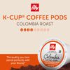 illy Coffee K Cup, Pods for Keurig Machines, Colombia Single Origin Roast, 100% Arabica, Premium Italian Coffee, 10 Count, 6 Pack