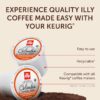 illy Coffee K Cup, Pods for Keurig Machines, Colombia Single Origin Roast, 100% Arabica, Premium Italian Coffee, 10 Count, 6 Pack