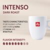 illy Coffee K Cup, Pods for Keurig Machines, Intenso Dark Roast, 100% Arabica, Premium Italian Coffee, 10 Count, 6 Pack