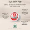 illy Coffee K Cup, Pods for Keurig Machines, Intenso Dark Roast, 100% Arabica, Premium Italian Coffee, 10 Count, 6 Pack