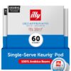 illy Decaf Coffee K Cup, Pods for Keurig Machines, Classico Decaffeinated Medium Roast, 100% Arabica, Premium Italian Coffee, 10 Count, 6 Pack