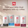 illy Espresso Compatible Capsules, Coffee Pods for Nespresso Original Line Machine, Classico Lungo Medium Roast, 100% Arabica, Premium Italian Coffee, Single Serve, 10 Count, 5 Pack