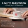 illy Espresso Compatible Capsules, Coffee Pods for Nespresso Original Line Machine, Forte Dark Roast, 100% Arabica, Premium Italian Coffee, Single Serve, 10 Count, 10 Pack