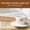illy Ground Coffee, Brasile Regenerative Agriculture Medium Roast, 100% Arabica, Premium Italian Coffee, Ideal for Espresso, Drip, Moka and French Press Brewing, 8.8oz, 6 Pack