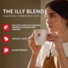 illy Instant Coffee, Classico Medium & Intenso Dark Roasts, 100% Arabica, Premium Italian Coffee, 3.3oz, 6 Variety Pack