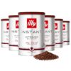 illy Instant Coffee, Intenso Dark Roast, 100% Arabica, Premium Italian Coffee, 3.3oz, 6 Pack