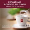 illy Instant Coffee, Intenso Dark Roast, 100% Arabica, Premium Italian Coffee, 3.3oz, 6 Pack