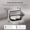 roborock S8 MaxV Ultra with Refill & Drainage System Robot Vacuum and Mop, Check Installation Space First, FlexiArm Design, Auto Mop Wash&Dry 10000Pa Suction, Obstacle Avoidance, 20mm Auto Mop Lifting