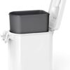 simplehuman 25 Liter, 27 lb / 12.2 kg Medium Pet Food Storage Container for Dog Food, Cat Food, and Bird Feed, White
