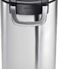 simplehuman 30 Liter, 32 lb / 14.5 kg Large Pet Food Storage Container for Dog Food, Cat Food, and Bird Feed, Brushed Stainless Steel