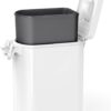 simplehuman 30 Liter, 32 lb / 14.5 kg Large Pet Food Storage Container for Dog Food, Cat Food, and Bird Feed, White