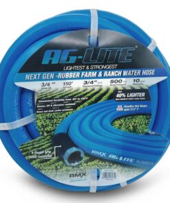 AG-LITE AL34150 3/4-in x 150-ft Premium -Duty Kink Free Rubber Blue Hose