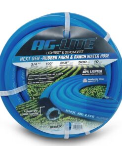 AG-LITE BLBBSAL34100 AG-Lite 3/4-in x 100-ft Premium -Duty Kink Free Rubber Blue Hose