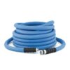 AG-LITE BLBBSALONE50 AG-Lite 1-in x 50-ft Premium -Duty Kink Free Rubber Blue Hose