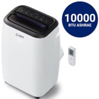 AIRO COMFORT AIRO-AIRCOND-10K 6000 BTU (DOE) 120-Volt Vented Medium Room Portable Air Conditioner Remote Included